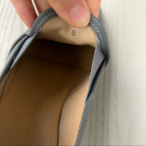 Everlane Charcoal Grey The Leather Street Shoe 8 - Picture 7 of 8